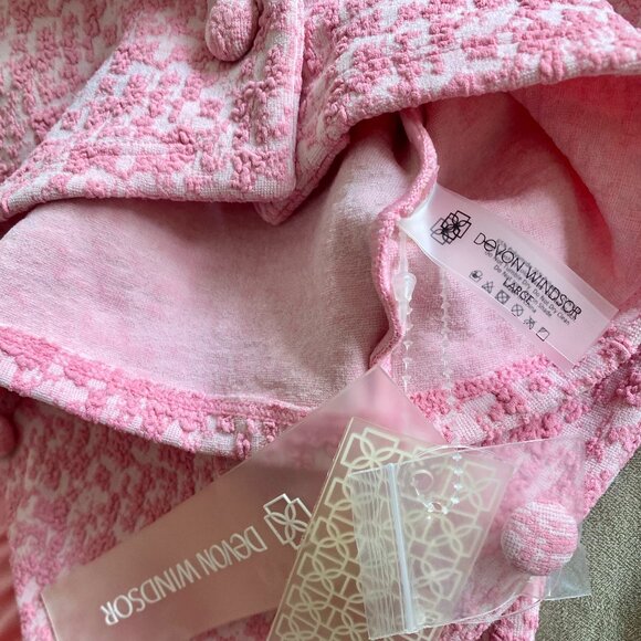 Devon Windsor Sasha jacket in Bubblegum- NWT Size Large - Picture 8 of 15
